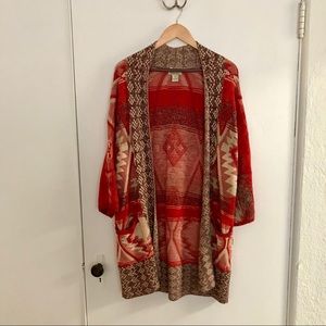 Lucky Brand Aztec Cardigan